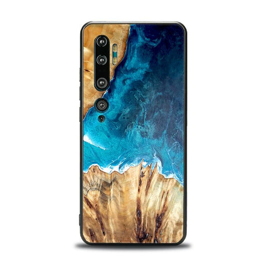 Xiaomi Mi NOTE 10 / 10 Pro Handyhülle aus Harz und Holz - Synergy#D126