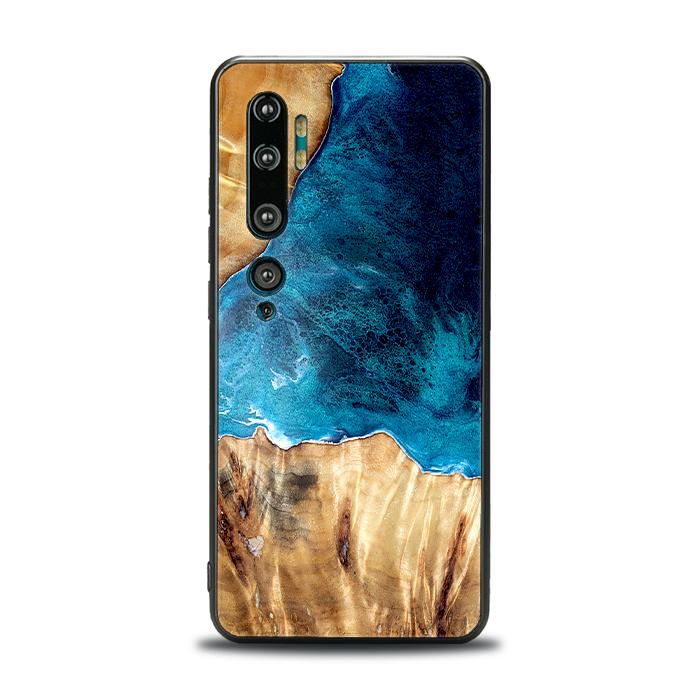 Xiaomi Mi NOTE 10 / 10 Pro Handyhülle aus Harz und Holz - Synergy#D127