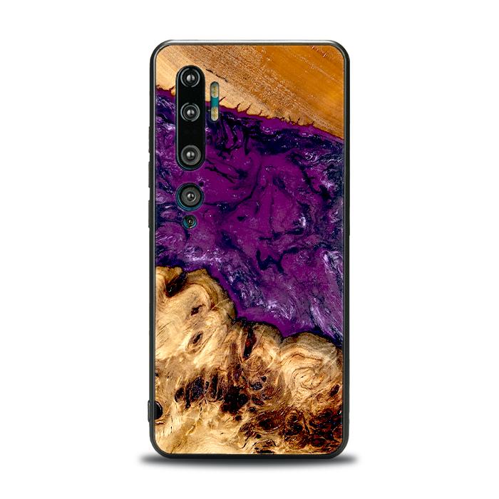 Xiaomi Mi NOTE 10 / 10 Pro Handyhülle aus Harz und Holz - Synergy#D130