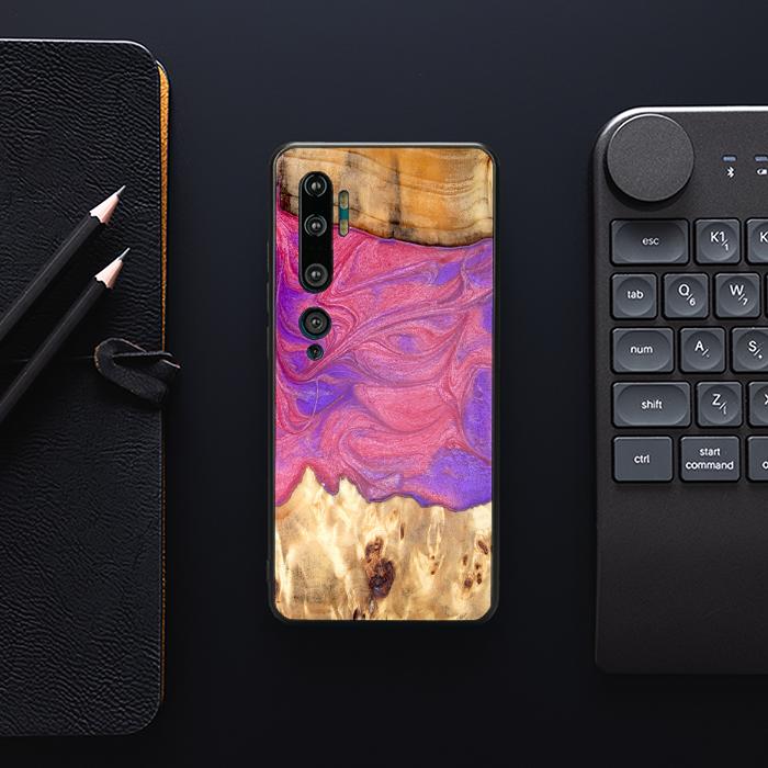Xiaomi Mi NOTE Etui na telefon 10/10 Pro z żywicy i drewna - Synergy#D136