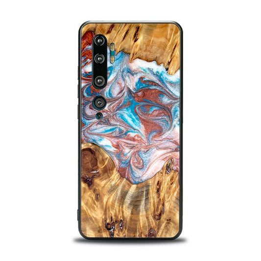 Xiaomi Mi NOTE 10 / 10 Pro Handyhülle aus Harz und Holz - Synergy#D138