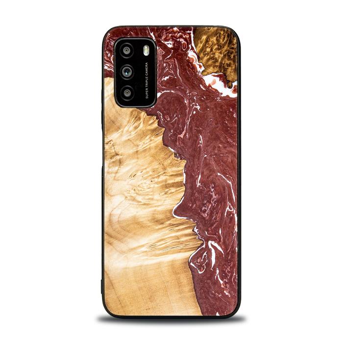Xiaomi POCO M3 Etui na telefon z żywicy i drewna - SYNERGY#316