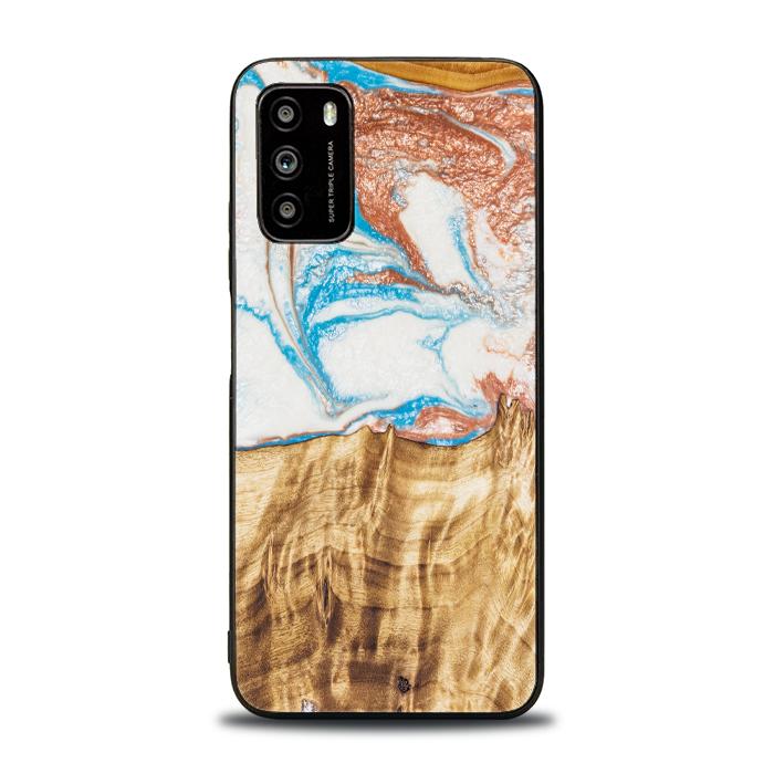 Xiaomi POCO M3 Resin & Wood Phone Case - SYNERGY#47