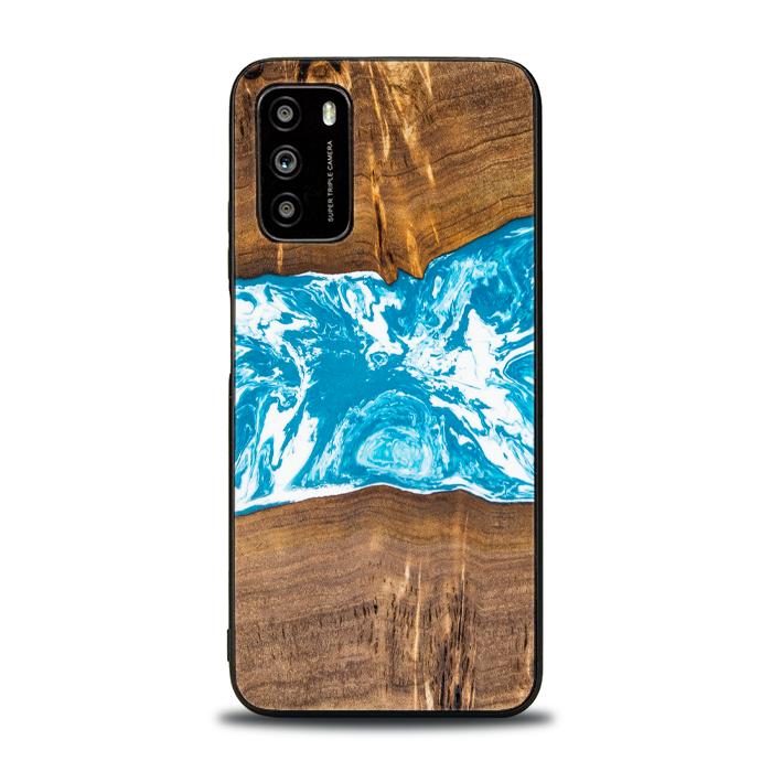 Xiaomi POCO M3 Etui na telefon z żywicy i drewna - SYNERGY#A7