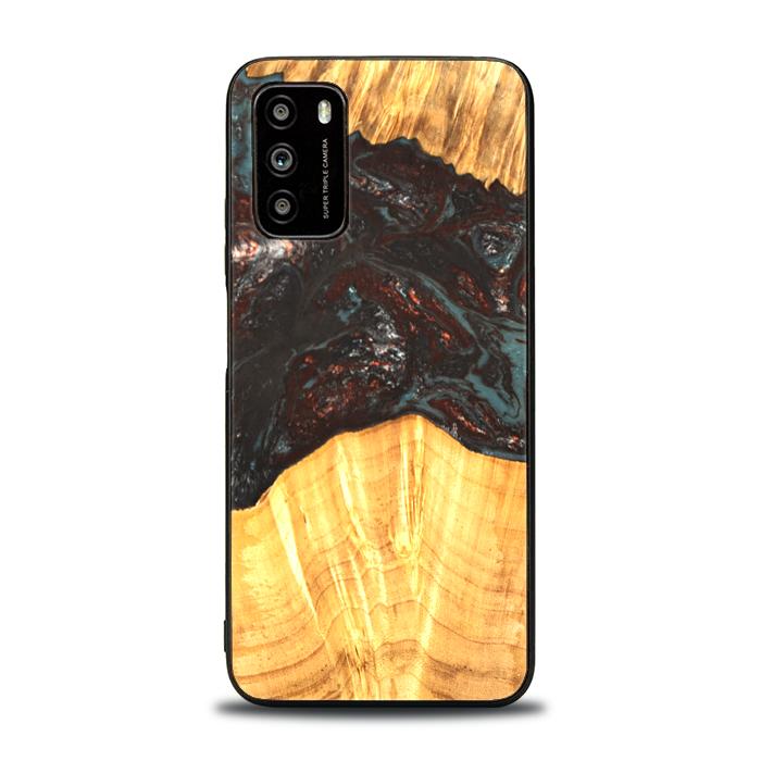 Xiaomi POCO M3 Resin & Wood Phone Case - SYNERGY#B42