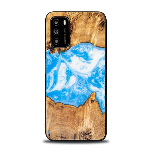 Xiaomi POCO M3 Resin & Wood Phone Case - Synergy#A34