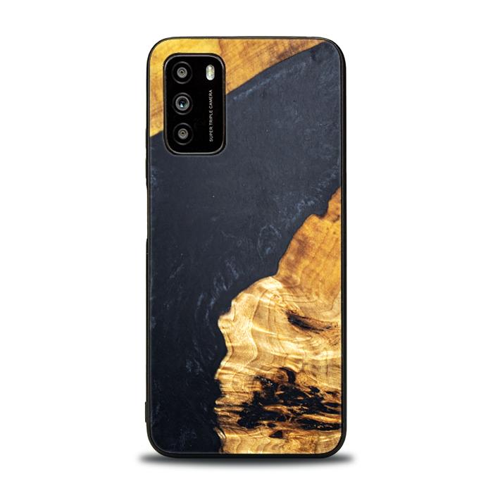 Xiaomi POCO M3 Resin & Wood Phone Case - Synergy#B18