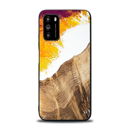 Xiaomi POCO M3 Resin & Wood Phone Case - Synergy#C28
