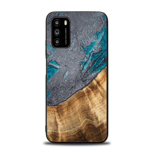 Xiaomi POCO M3 Handyhülle aus Harz und Holz - Synergy#C45