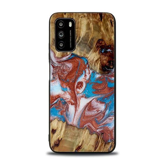 Xiaomi POCO M3 Etui na telefon z żywicy i drewna - Synergy#D103