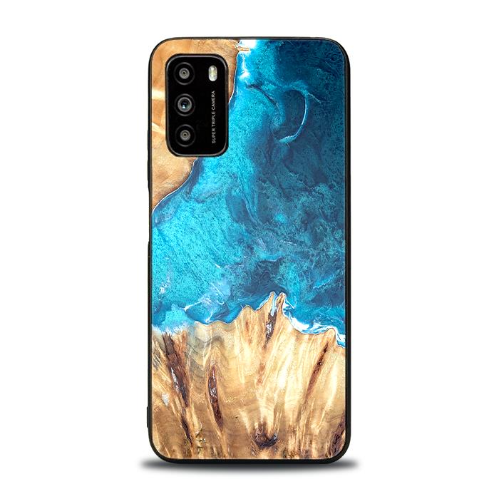 Xiaomi POCO M3 Etui na telefon z żywicy i drewna - Synergy#D115