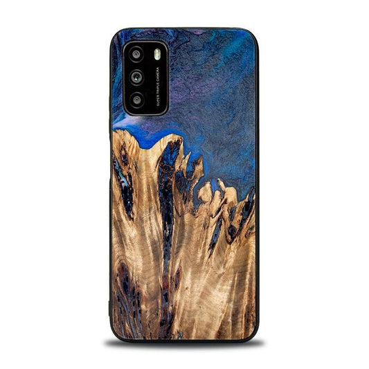 Xiaomi POCO M3 Handyhülle aus Harz und Holz - Synergy#D120