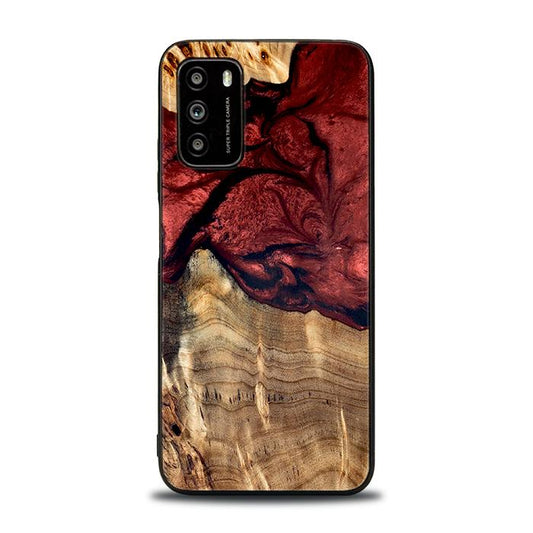 Xiaomi POCO M3 Etui na telefon z żywicy i drewna - Synergy#D122