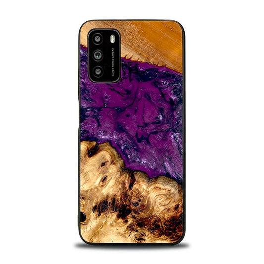 Xiaomi POCO M3 Handyhülle aus Harz und Holz - Synergy#D130