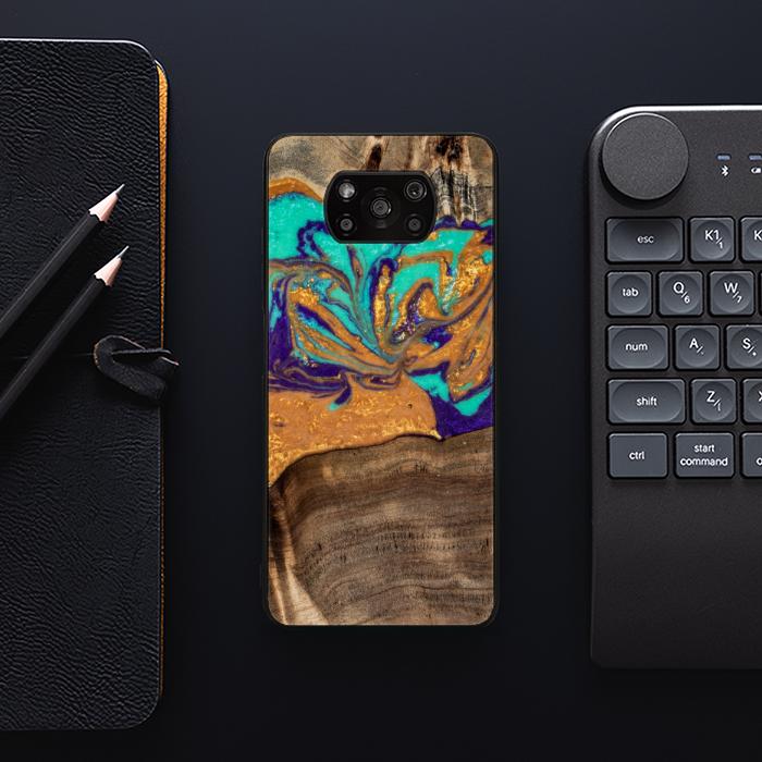Xiaomi POCO X3 / X3 Pro Resin & Wood Phone Case - SYNERGY#A122