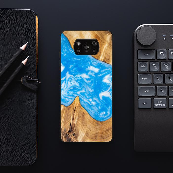 Xiaomi POCO X3 / X3 Pro Resin & Wood Phone Case - SYNERGY#A26