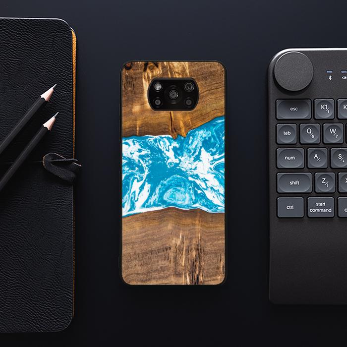 Xiaomi POCO X3 / X3 Pro Handyhülle aus Kunstharz und Holz - SYNERGY# A7
