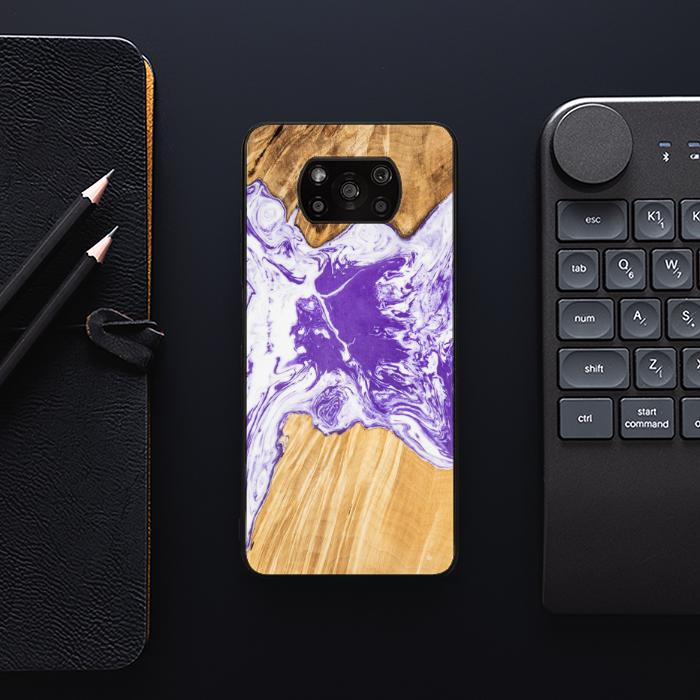 Xiaomi POCO X3 / X3 Pro Resin & Wood Phone Case - SYNERGY#A80