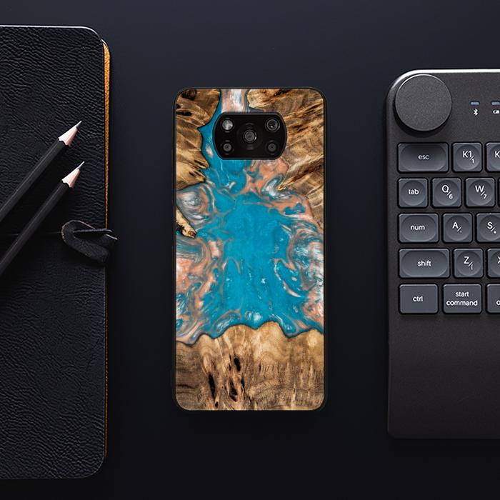 Xiaomi POCO X3 / X3 Pro Resin & Wood Phone Case - SYNERGY#A97