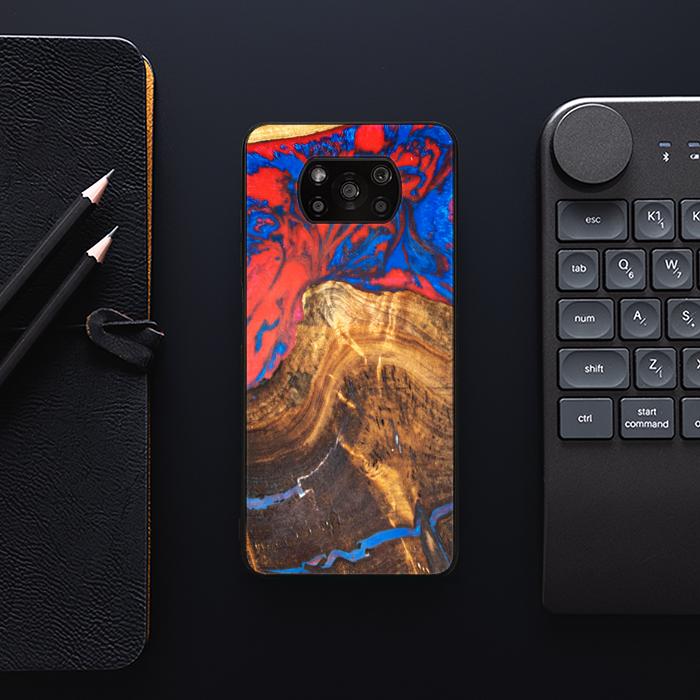 Xiaomi POCO X3 / X3 Pro Handyhülle aus Kunstharz und Holz - SYNERGY#B31