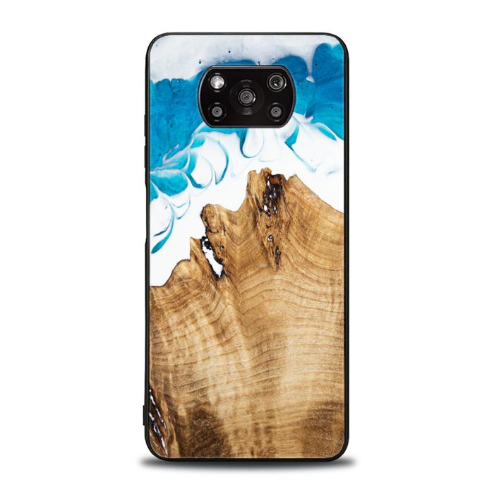 Etui na telefon z żywicy i drewna Xiaomi POCO X3 / X3 Pro - SYNERGY#C41