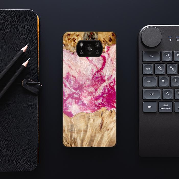 Xiaomi POCO X3 / X3 Pro Resin & Wood Phone Case - Synergy#D123