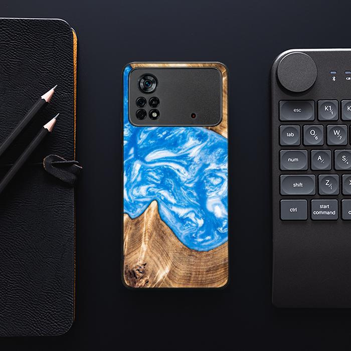 Xiaomi POCO X4 Pro 5G Etui na telefon z żywicy i drewna - SYNERGY#325