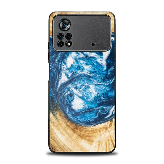 Xiaomi POCO X4 Pro 5G Resin & Wood Phone Case - SYNERGY#350