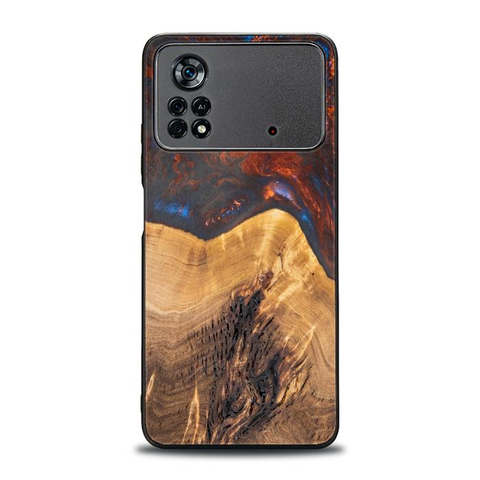Xiaomi POCO X4 Pro 5G Etui na telefon z żywicy i drewna - SYNERGY#A21