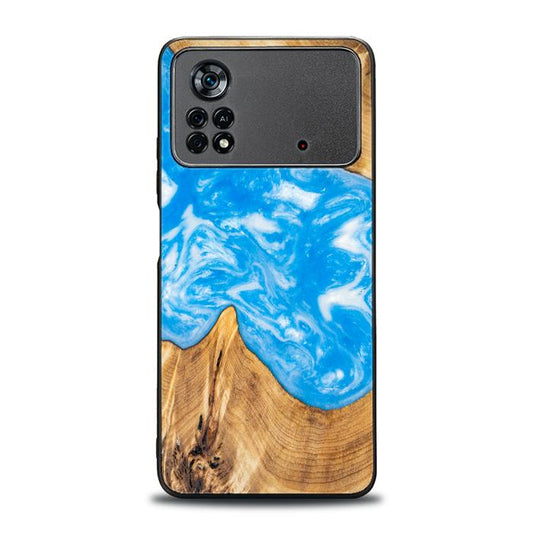 Xiaomi POCO X4 Pro 5G Resin & Wood Phone Case - SYNERGY#A26