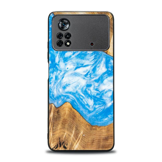 Xiaomi POCO X4 Pro 5G Resin & Wood Phone Case - SYNERGY#A28