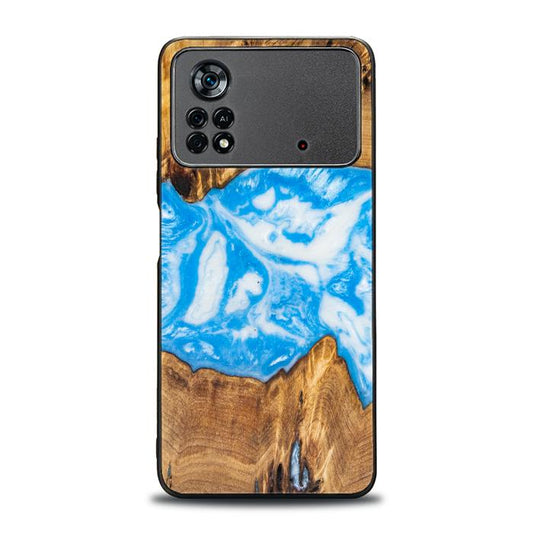 Xiaomi POCO X4 Pro 5G Resin & Wood Phone Case - SYNERGY#A29