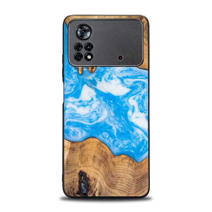 Xiaomi POCO X4 Pro 5G Resin & Wood Phone Case - SYNERGY#A31