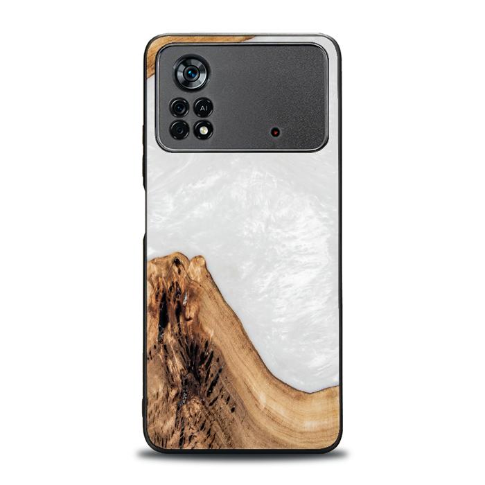 Xiaomi POCO X4 Pro 5G Etui na telefon z żywicy i drewna - SYNERGY#A69