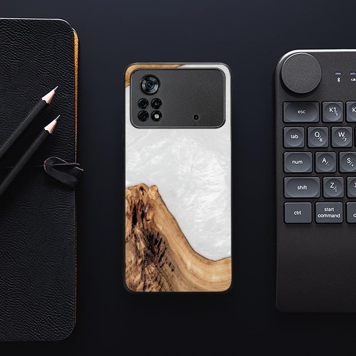 Xiaomi POCO X4 Pro 5G Resin & Wood Phone Case - SYNERGY#A69