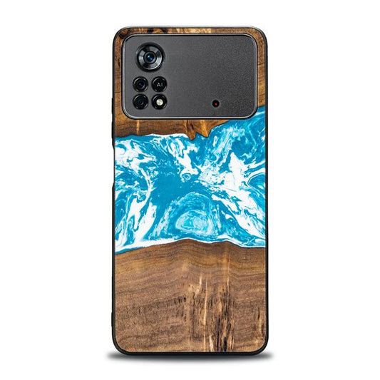 Xiaomi POCO X4 Pro 5G Resin & Wood Phone Case - SYNERGY#A7