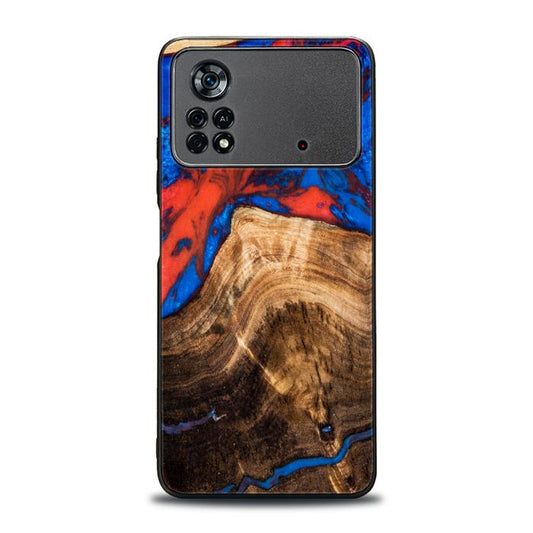 Xiaomi POCO X4 Pro 5G Resin & Wood Phone Case - SYNERGY#A82