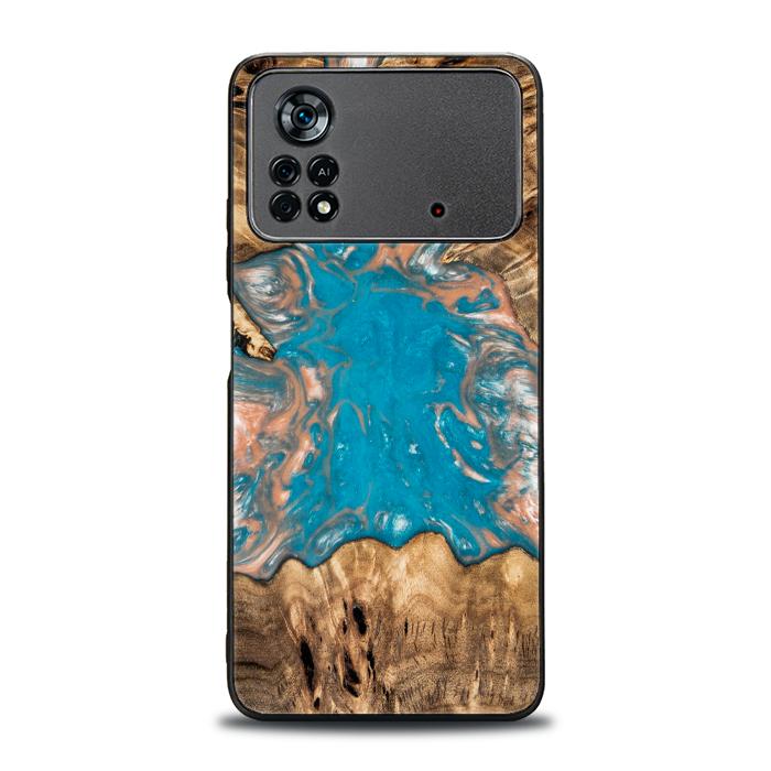 Xiaomi POCO X4 Pro 5G Etui na telefon z żywicy i drewna - SYNERGY#A97