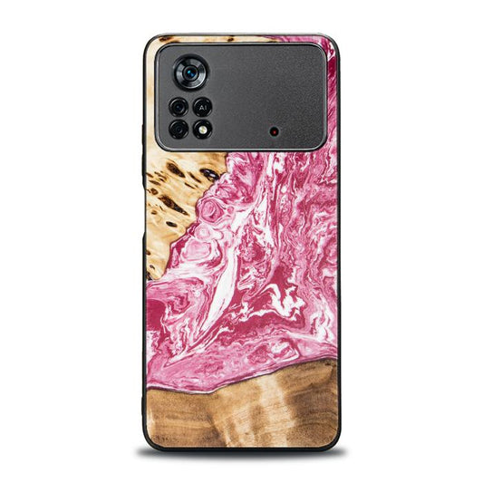 Xiaomi POCO X4 Pro 5G Resin & Wood Phone Case - SYNERGY#A99