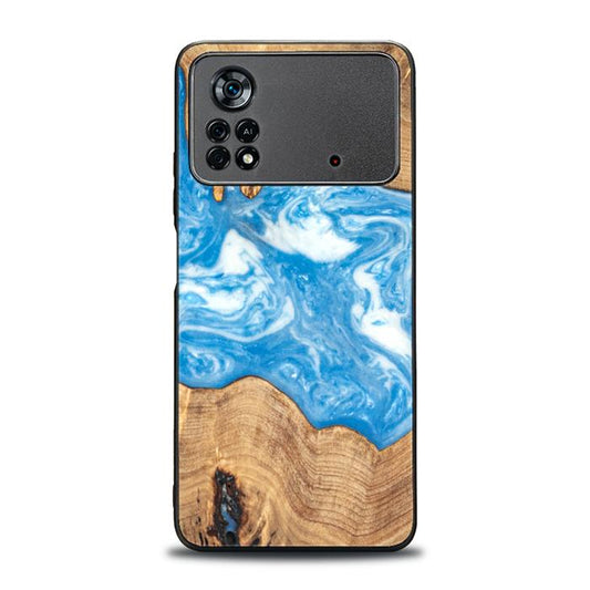 Xiaomi POCO X4 Pro 5G Resin & Wood Phone Case - SYNERGY#B03