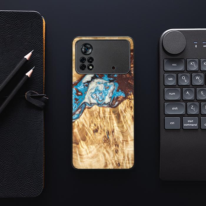 Xiaomi POCO X4 Pro 5G Handyhülle aus Kunstharz und Holz - SYNERGY#B12