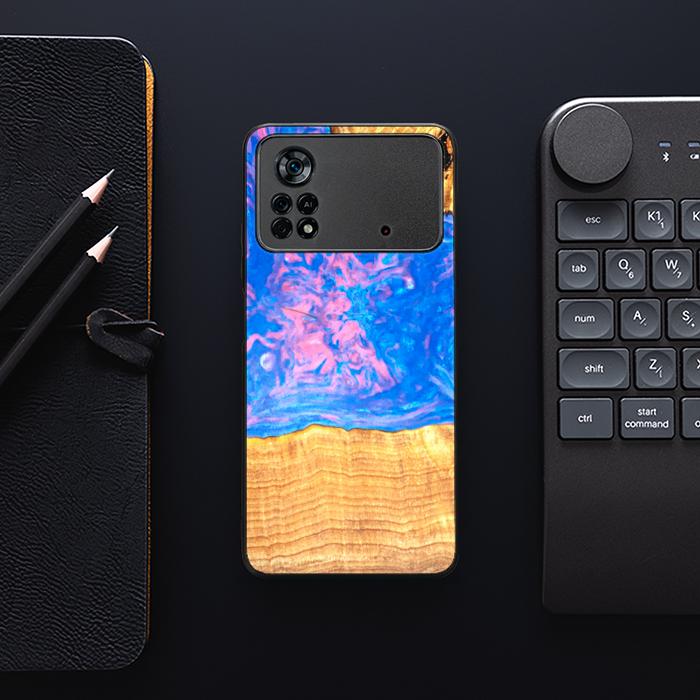 Xiaomi POCO X4 Pro 5G Handyhülle aus Kunstharz und Holz - SYNERGY#B23