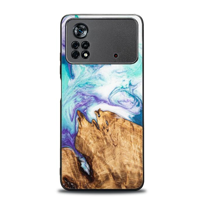 Xiaomi POCO X4 Pro 5G Etui na telefon z żywicy i drewna - SYNERGY#C17