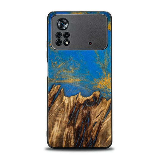 Xiaomi POCO X4 Pro 5G Resin & Wood Phone Case - SYNERGY#C43