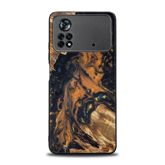 Xiaomi POCO X4 Pro 5G Etui na telefon z żywicy i drewna - Synergy#162