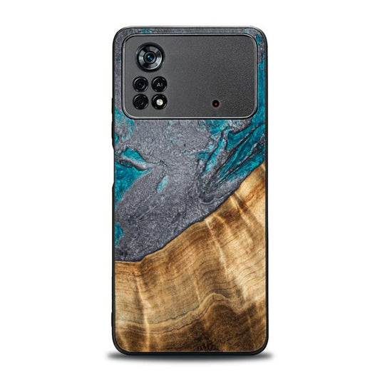 Xiaomi POCO X4 Pro 5G Handyhülle aus Harz und Holz - Synergy#C45