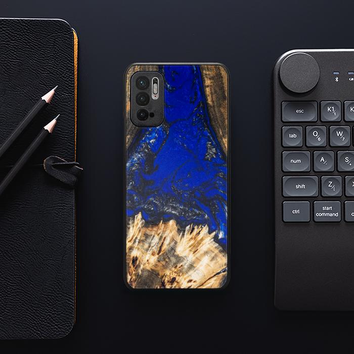 Xiaomi REDMI NOTE 10 5G Resin & Wood Phone Case - SYNERGY#176