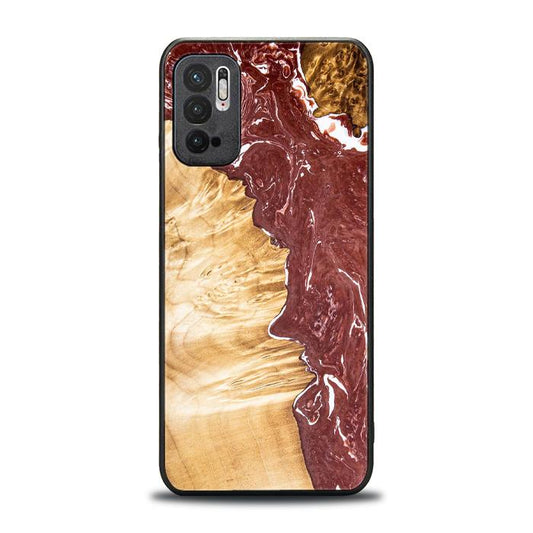 Xiaomi REDMI NOTE 10 5G Resin & Wood Phone Case - SYNERGY#316