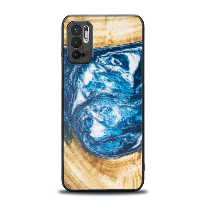 Xiaomi REDMI NOTE 10 5G Etui na telefon z żywicy i drewna - SYNERGY#350