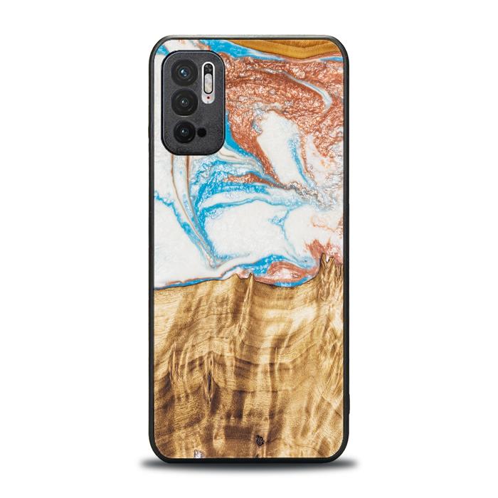 Xiaomi REDMI NOTE 10 5G Resin & Wood Phone Case - SYNERGY#47
